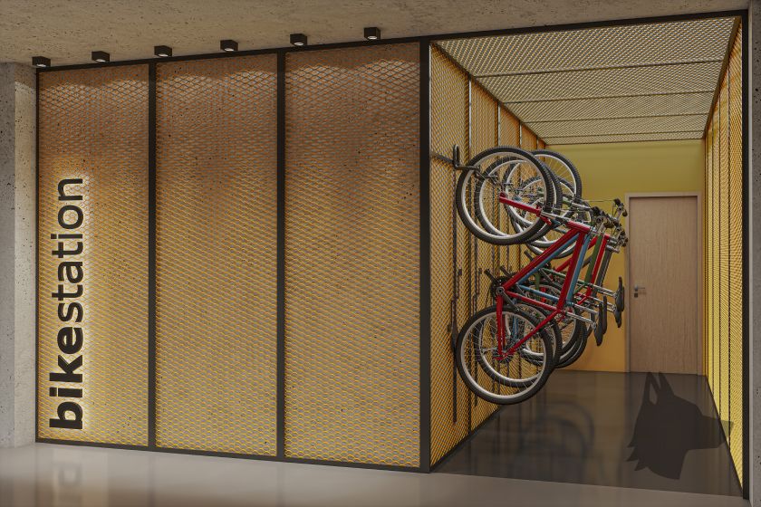 Bike Station no Dom Parque Flamboyant