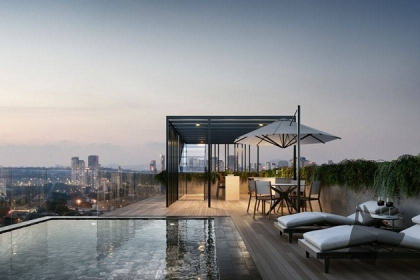 Terraço do triplex do UnLimited Homes