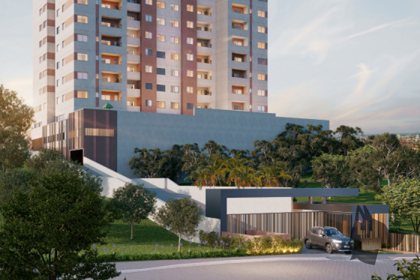 Fachada do Self Residence