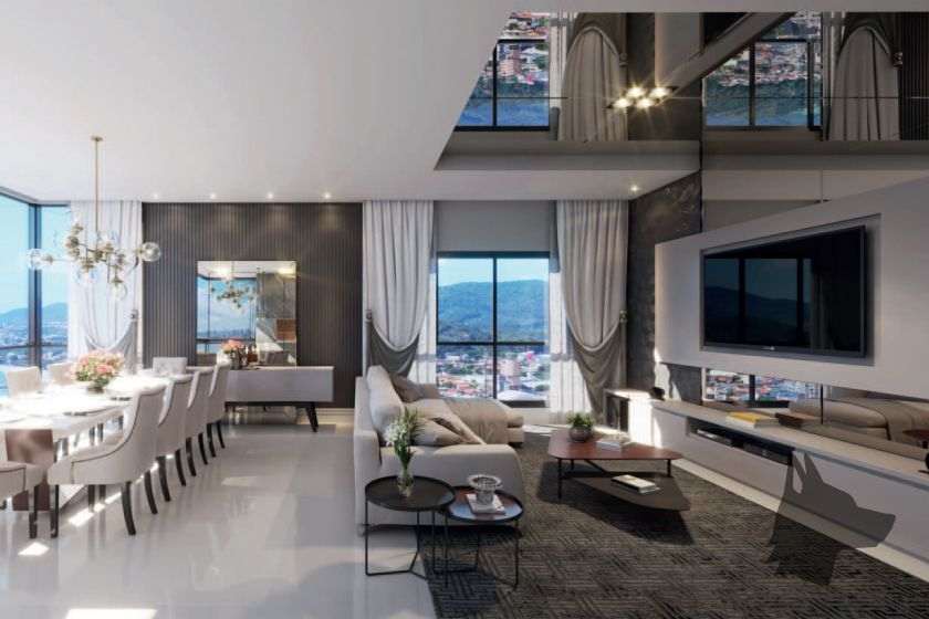 Living do Unique Home