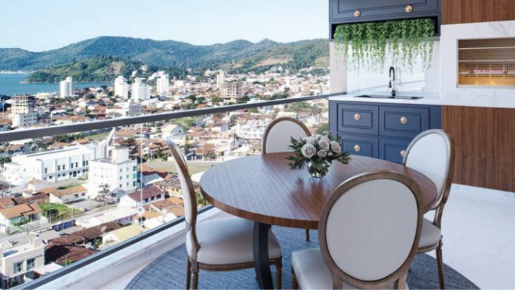Sacada gourmet do Lady Residence