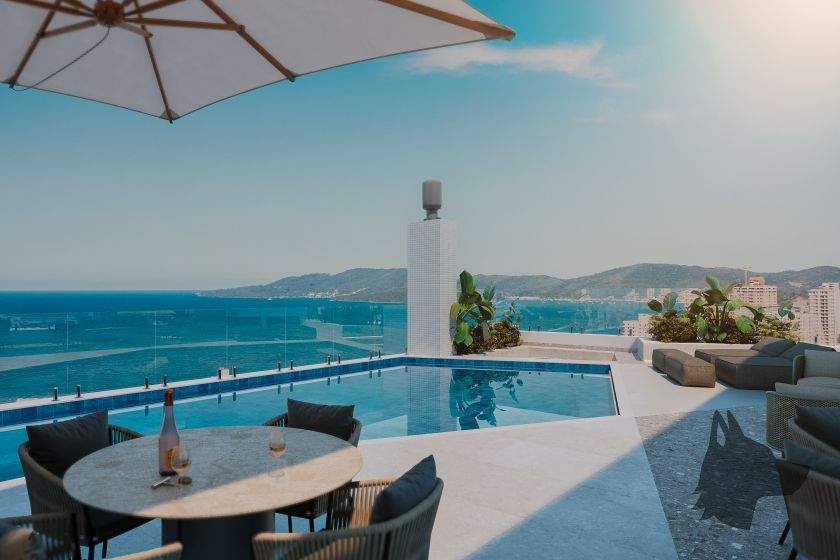Piscina do Blanc Residence