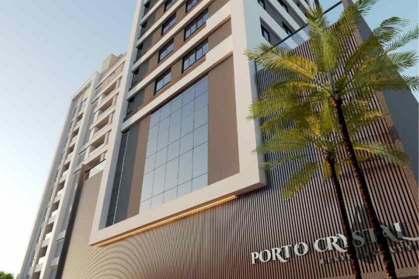 Fachada do Porto Crystal