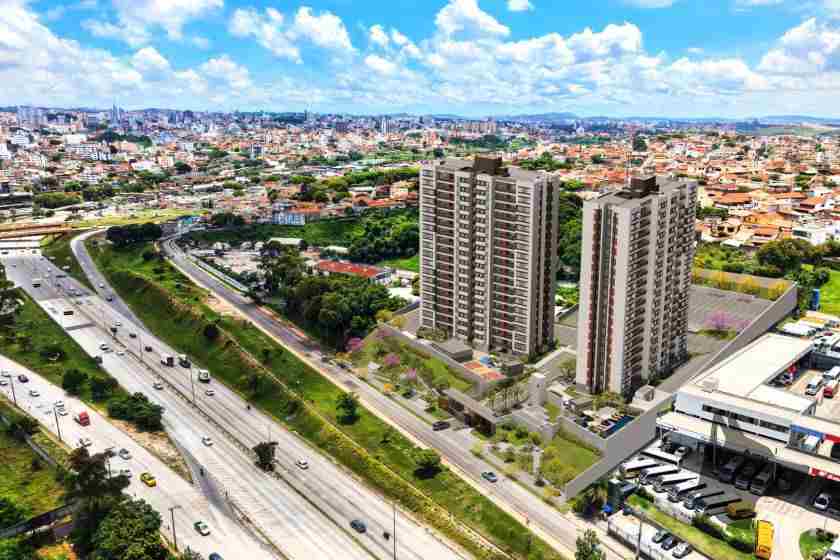 Fachada do Vibes Residence