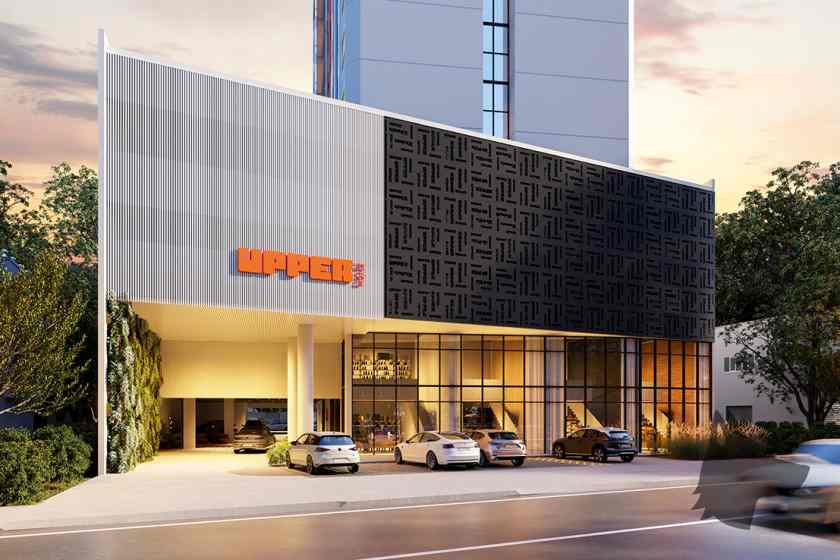 Fachada do Upper Smart Home