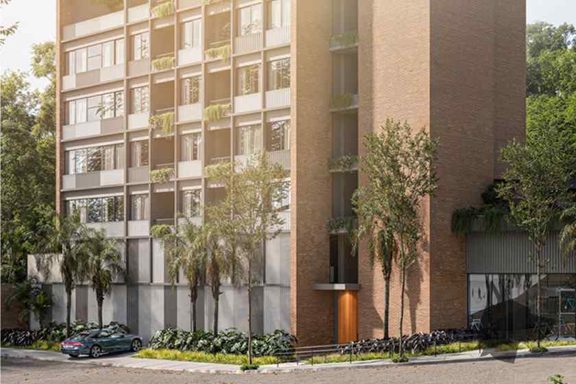 Fachada do Centauro Home & Lofts