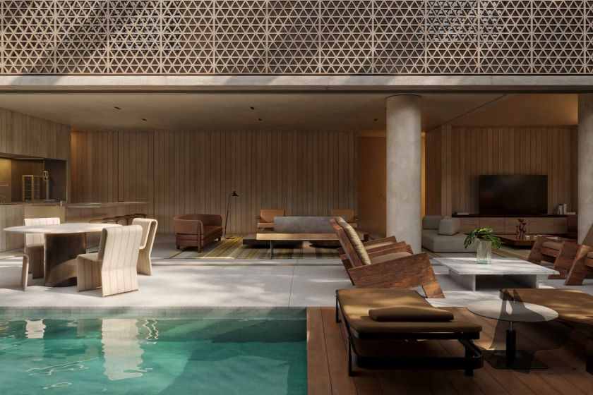 Apartamento com piscina do Edifício Manhã