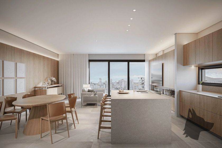 Living do Residencial Porto de Espanha