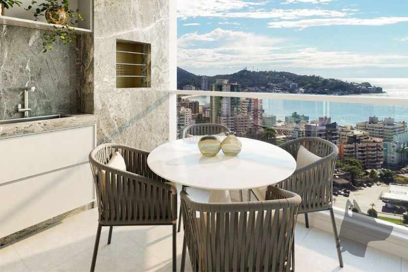 Varanda gourmet do Triad Up! Soho