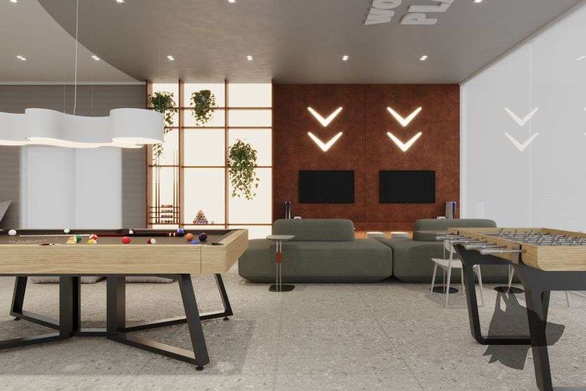 Sala de jogos do BOSC Ecovillage