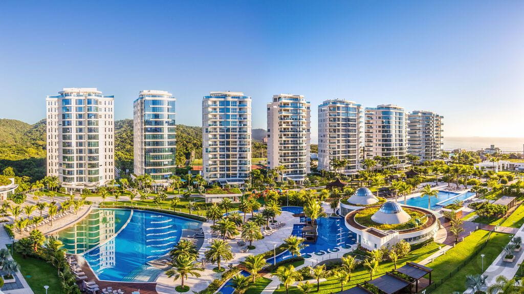 Fachada do Brava Home Resort