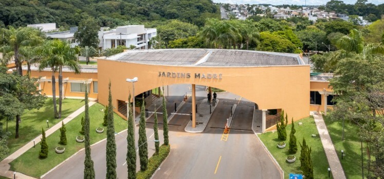 Entrada do Jardinf Madro, Goiânia, GO