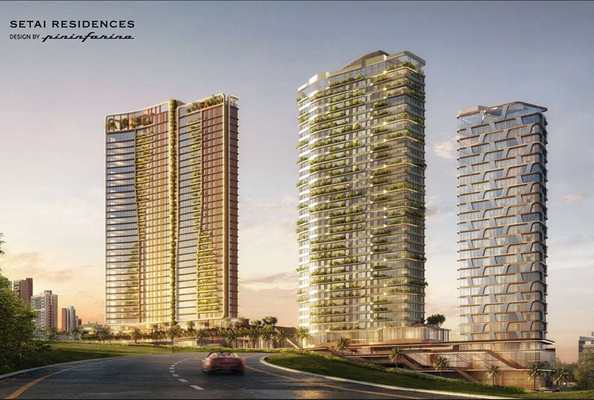 Torres do Setai Residences Design by Pininfarina