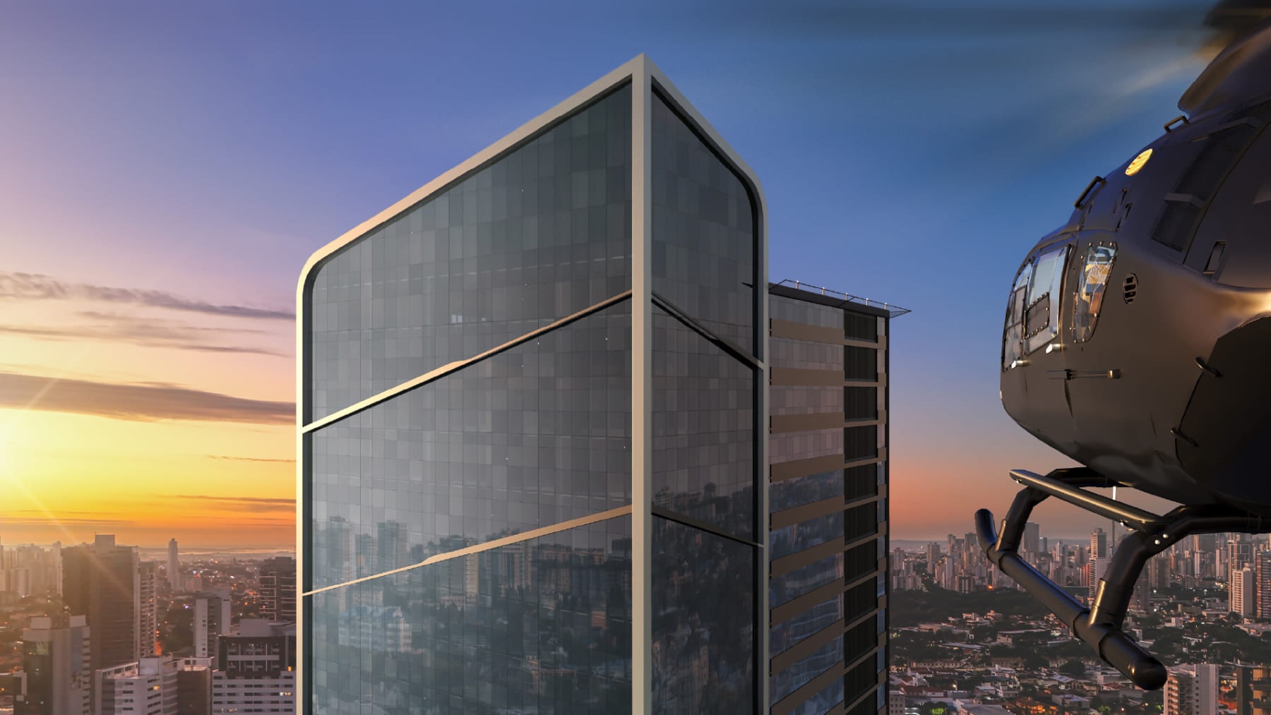 Fachada do City Corporate