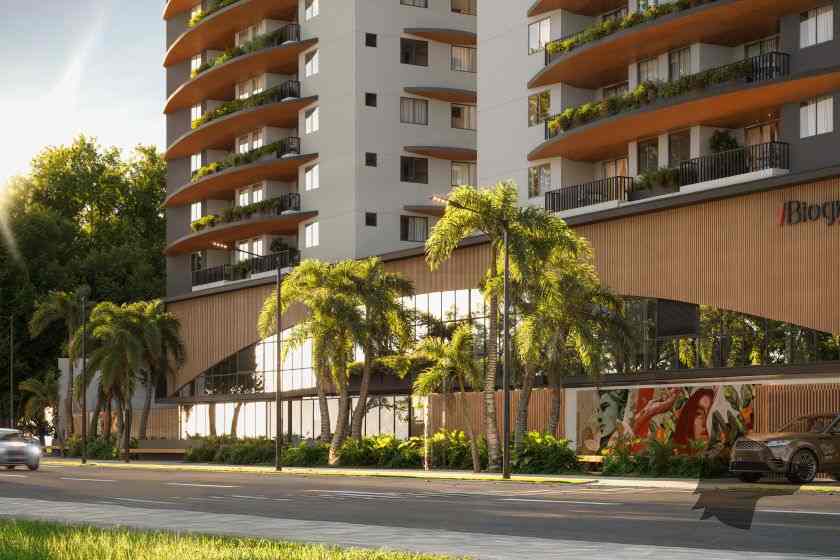 Fachada do Biografia Parque Flamboyant