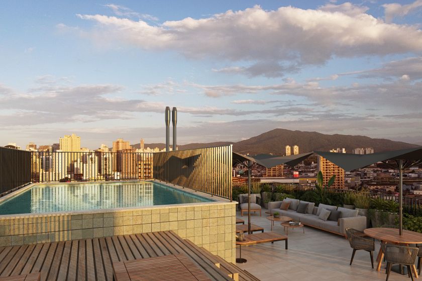 Piscina do Hype Residencial