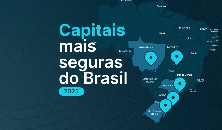 Ranking das capitais mais seguras do Brasil de 2025