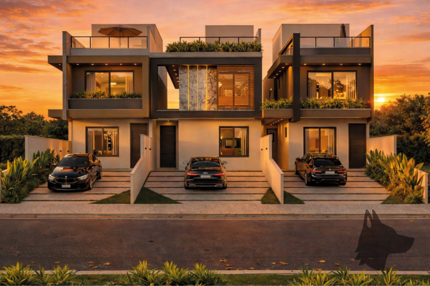 Casas do Residencial Sunshine Terraces