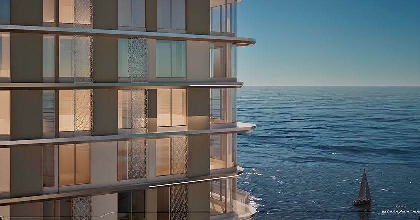 Fachada do Domani Design by Pininfarina