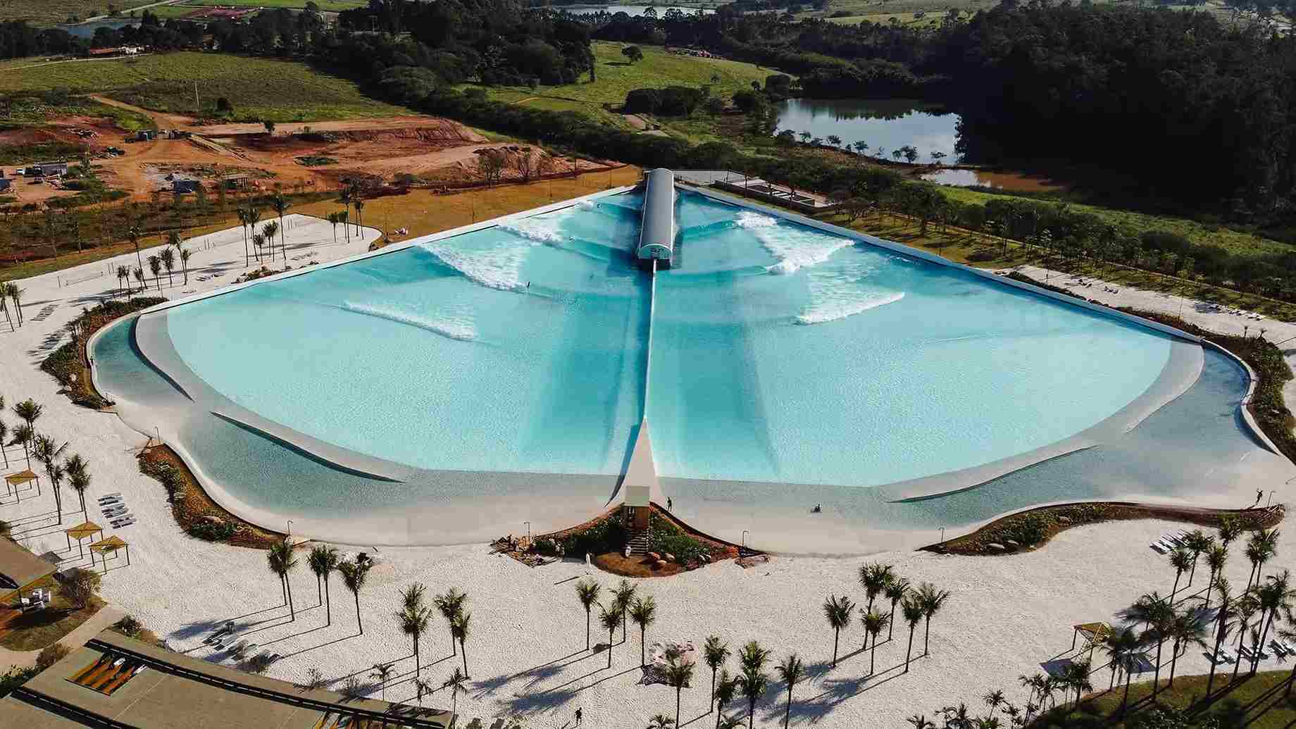 Ondas artificiais da Wavegarden