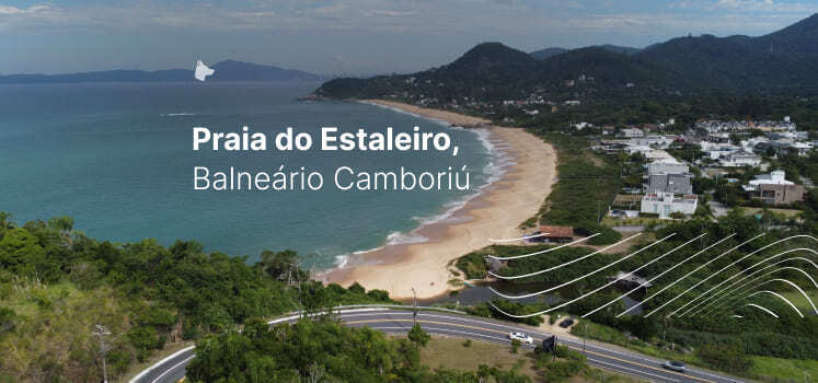 Praia do estaleiro em BC: luxo privativo para morar