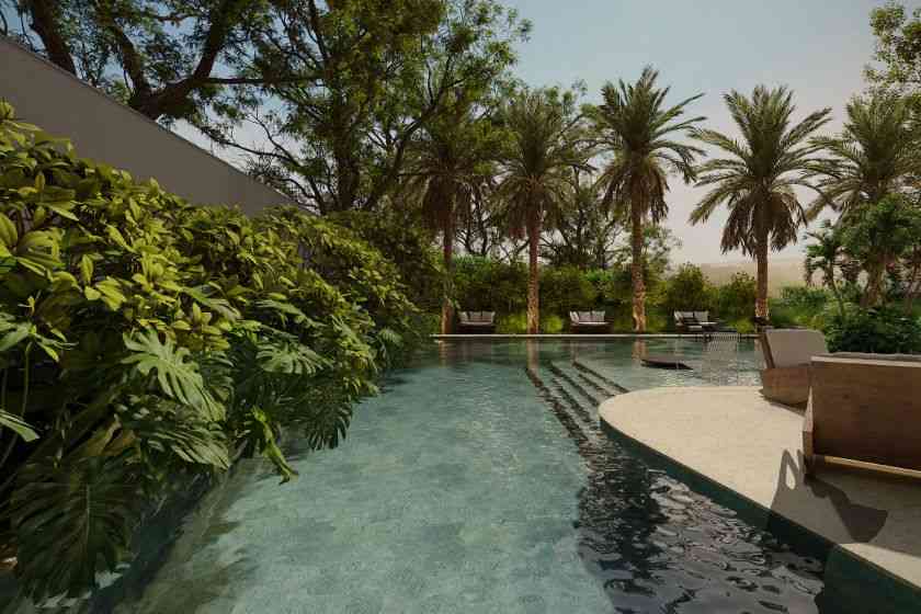 Piscina do Casa Jobim