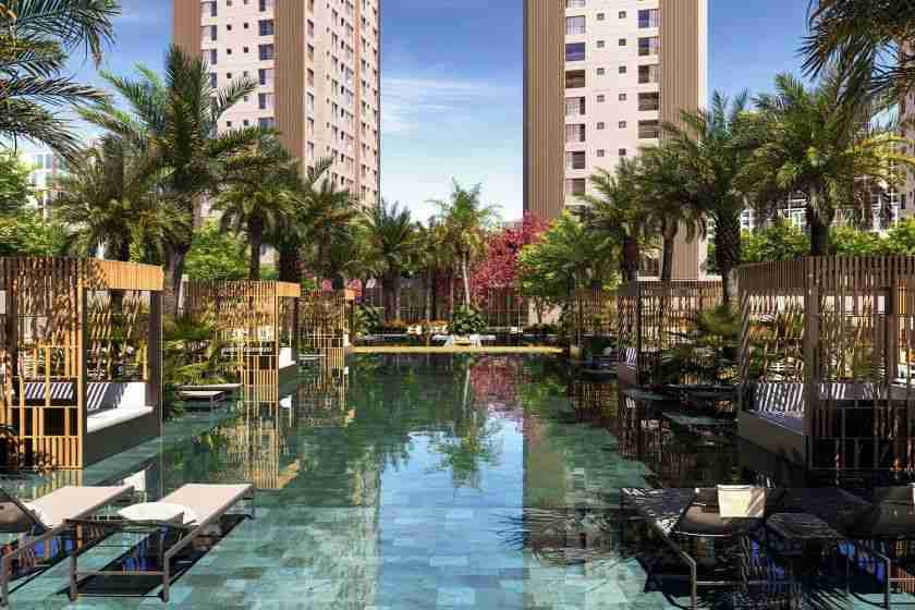 Piscina do Garden Park Home Club