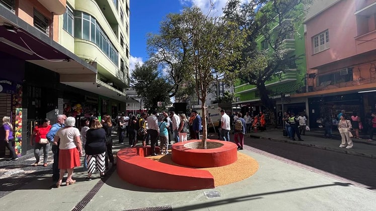 Refúgio climático no Centro de BH