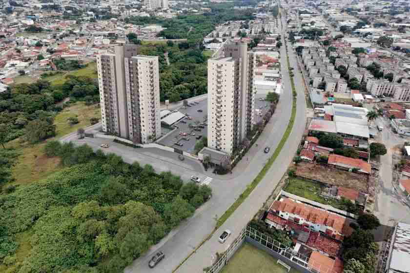 Imagem aérea do FR Viva Goiá