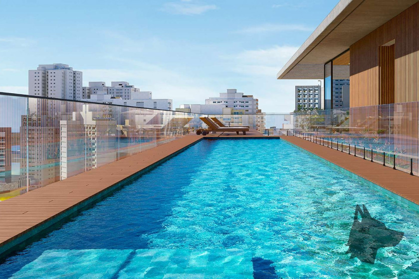 Piscina do City Design Santo Agostinho